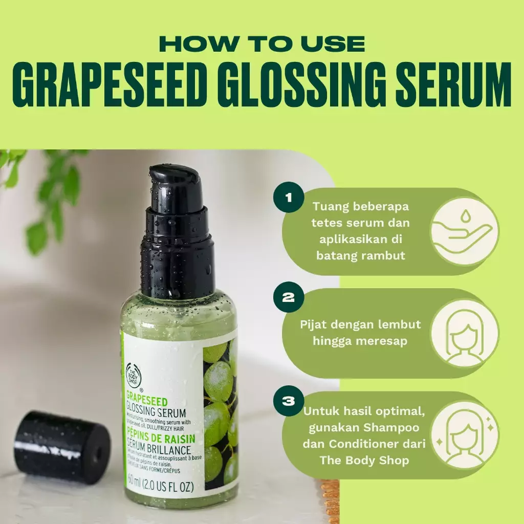 Grapeseed Glossing Serum 60ml