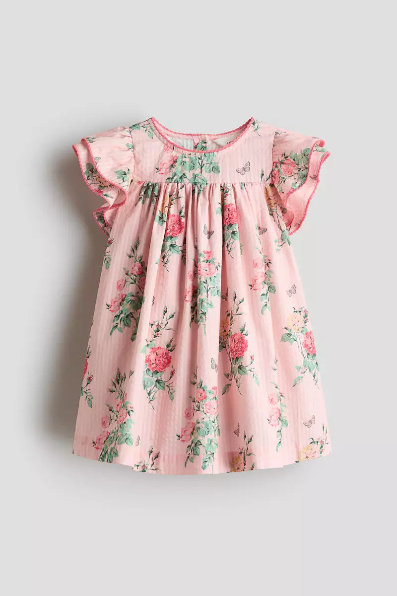 Cotton seersucker dress