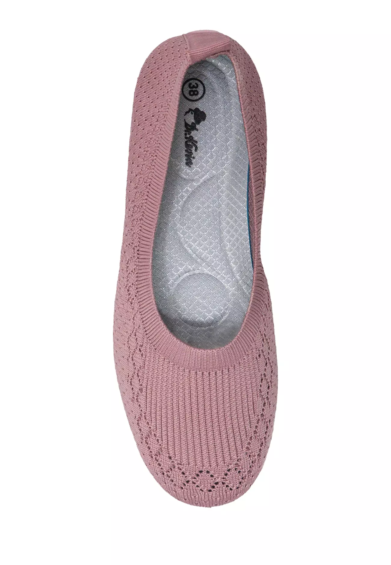Dr. Kevin Sepatu Olahraga Sport Wanita Sneakers Flyknit Slip On 589-049