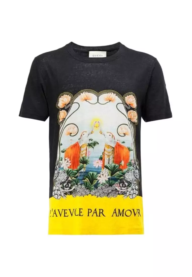 Gucci scribble t shirt store
