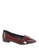 Twenty Eight Shoes red VANSA Belt Design Low Heel Pumps  VSW-F24097 8F71BSHF3F4ABAGS_2