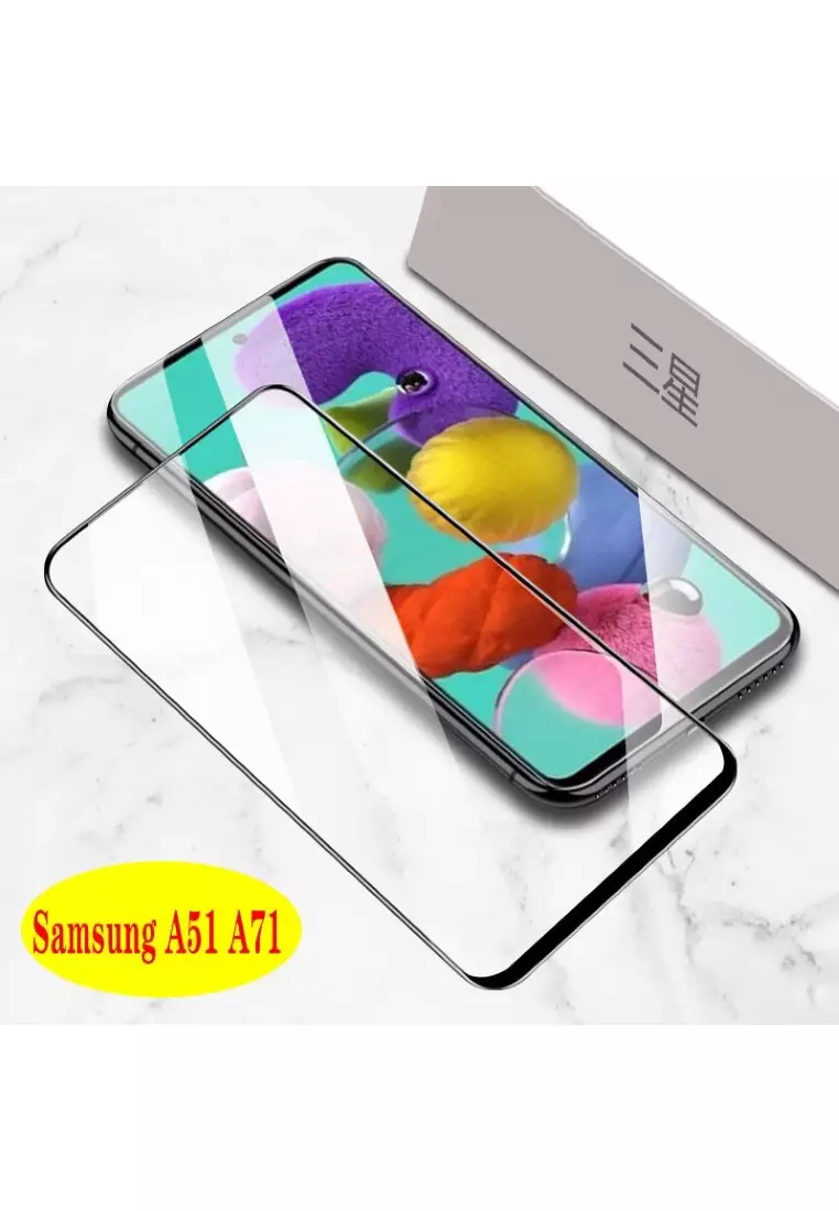 Tempered Glass Screen Samsung A71 Phone Case And Screen Protector - Main Image