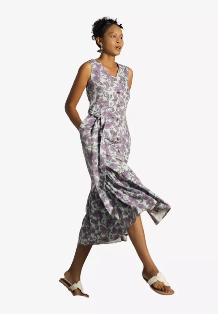 Summer Get Away Linen Dress