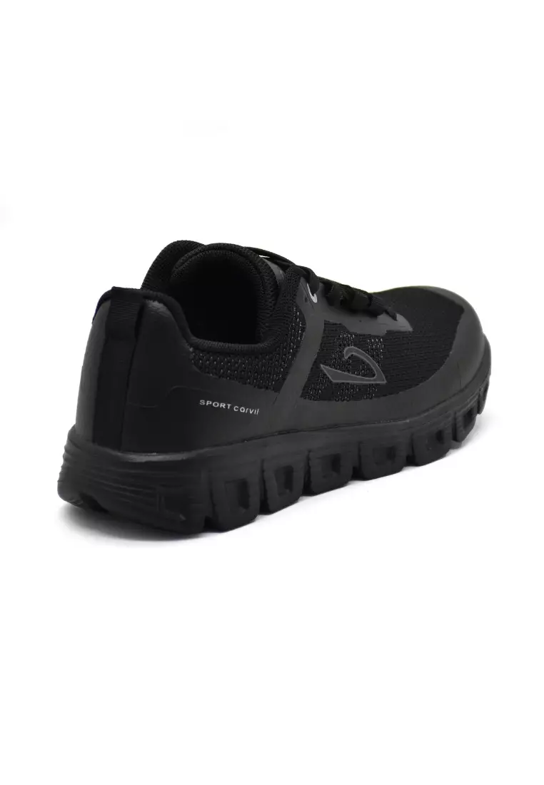 Carvil Sepatu Pria Drimora-SM Black/Black