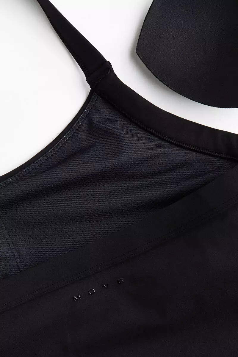 Halterneck sports vest top with SoftMove™