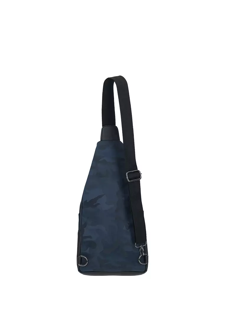 NAOKI by Mayonette Axa Crossbody Chest Sling Bag - Navy