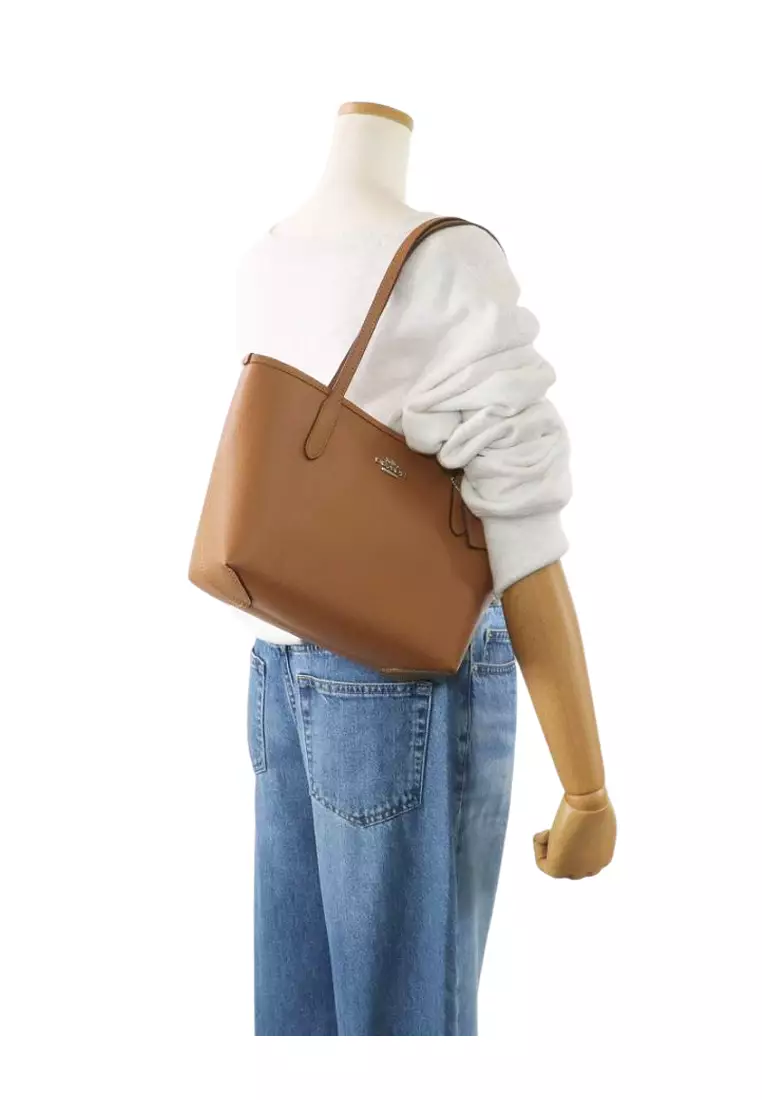 Small City Tote Bag - Light Brown