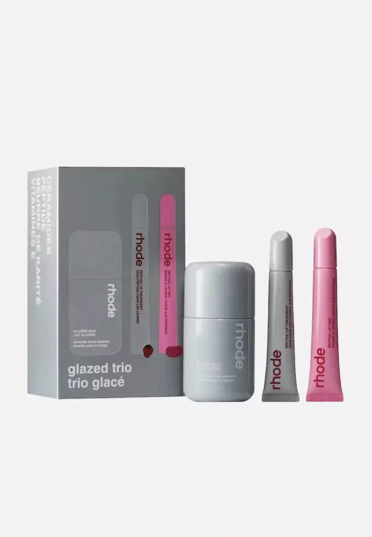 ラスト1点 RHODE 限定 ホリデー グレーズド トリオ ギフト セット RHODE Holiday Glazed Trio Gift Set – FluturaBeauty