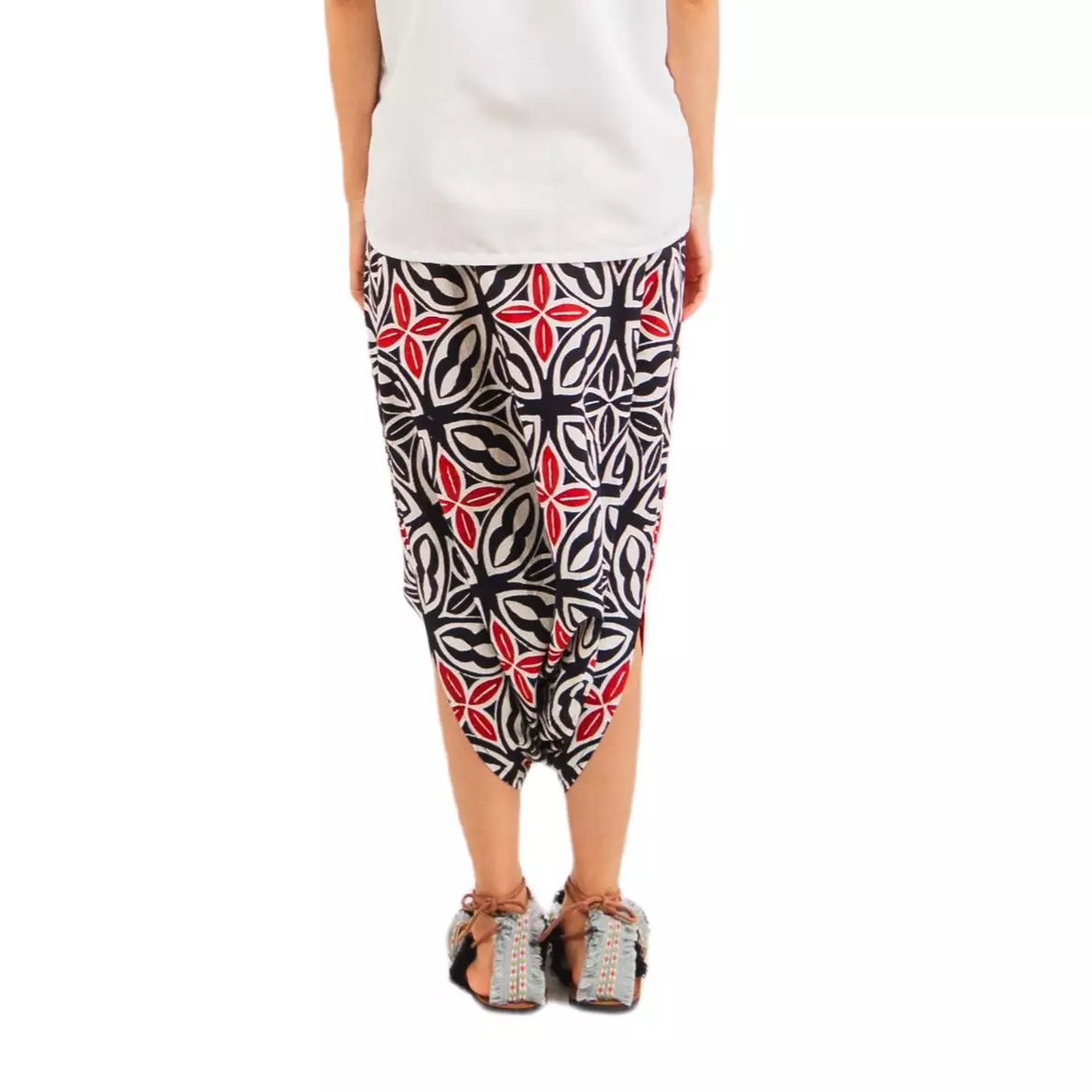 Celana Batik Wanita - Bawahan Batik - Bhatara Batik Mentari Pants - Celana Batik Etnik Modern