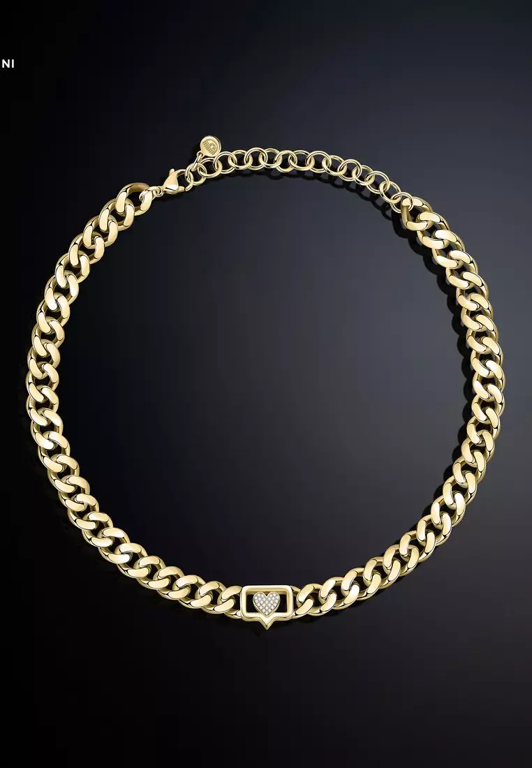 Chiara Ferragni Chain 38+7cm Women's Gold Necklace J19AUW09
