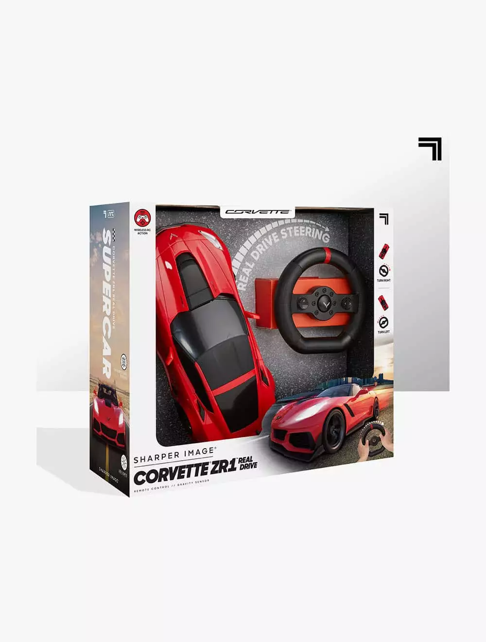 Sharper Image Toy RC Real Drive 1:16 GM Corvette - DCP1212016951 - Multicolor