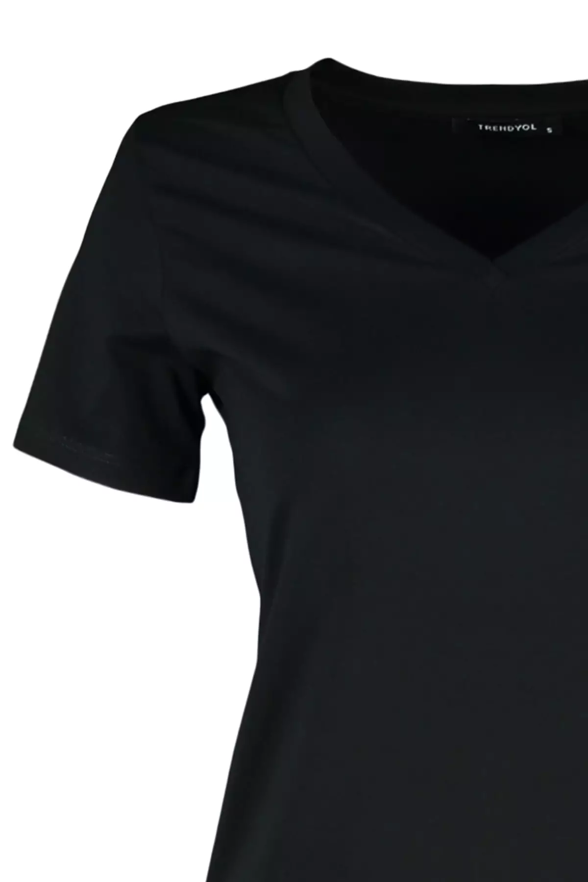 Cotton V-Neck T-Shirt