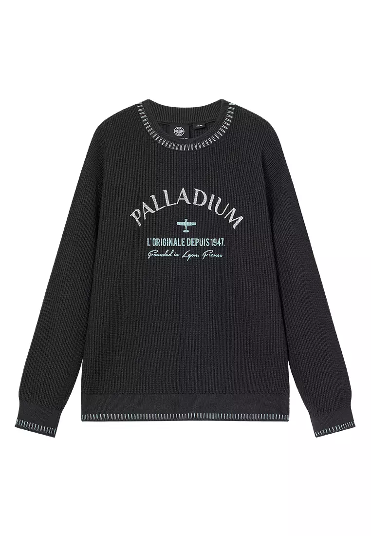 男裝 PALLADIUM LOGO 明線冷衫 針織衣
