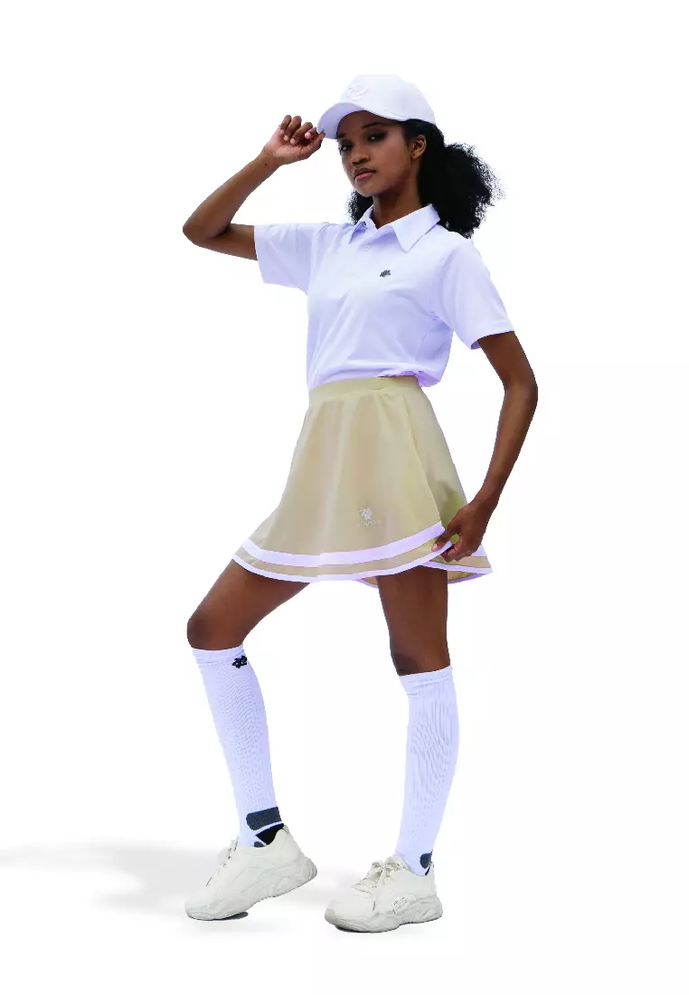 Tiento Aurora Rok Pendek Olahraga Wanita Lari Tenis Golf Running Adjustable Sport Skirt Dry Fit