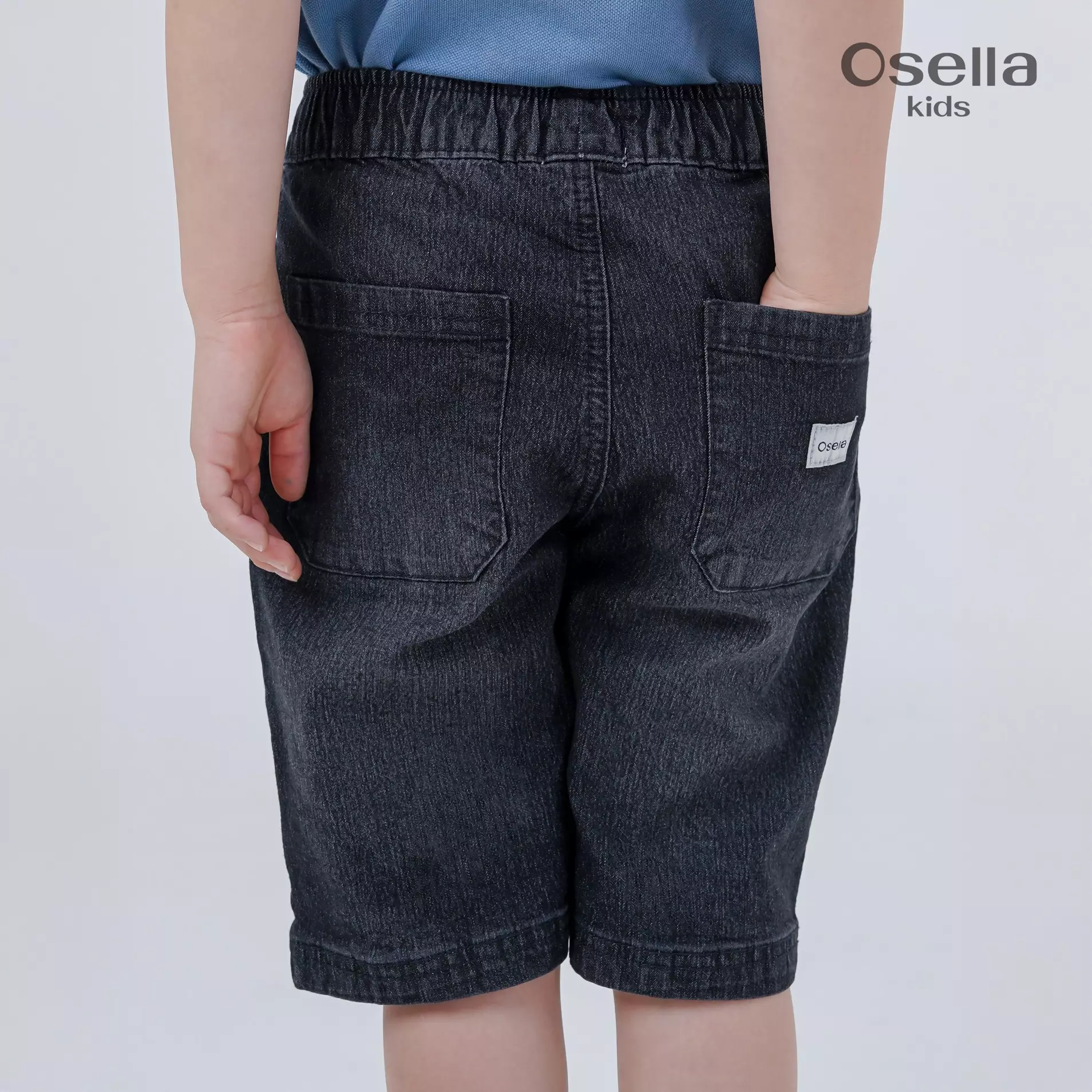 Osella Essential Denim Short 328F660141 | Celana Jeans Pendek Anak Laki Laki