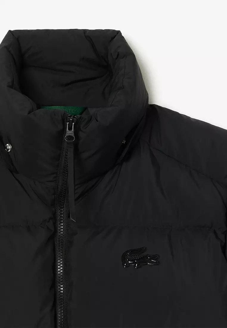 Padded Down Logo Jacket with Hood