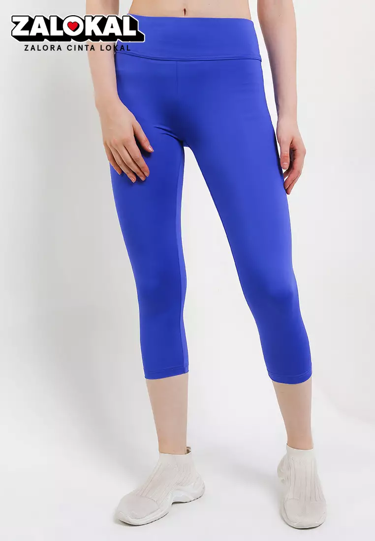 Celana Panjang Legging Olahraga Ladies Sport Long Pants Active Sport Olahraga Senam Yoga Pilates Gym Ketat Spandex