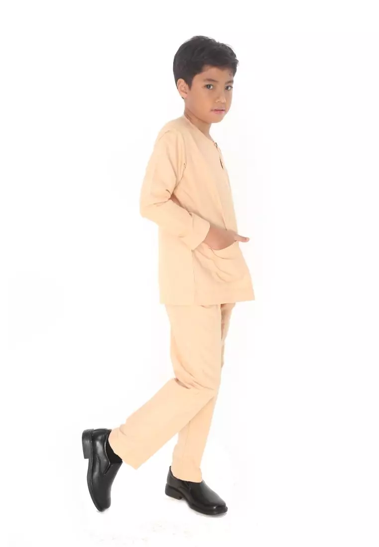 Baju Melayu Moden Teluk Belanga For Kids