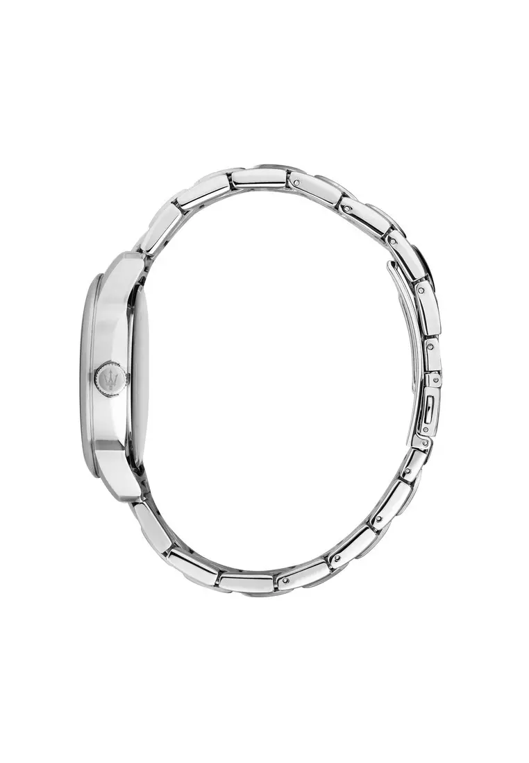 【2 Years Warranty】MASERATI Successo 42mm Men's Quartz Watch R8853121012 Japan Movement