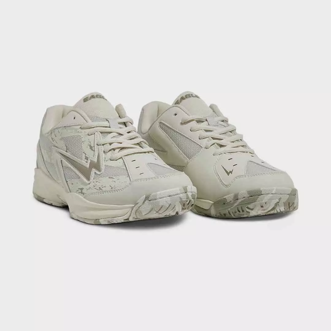 Eagle Sepatu Badminton Shard - COKLAT MUDA/COKLAT