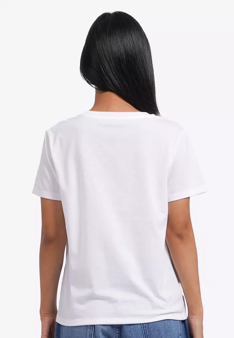 Round Neck Short Sleeve Graphic T-Shirt