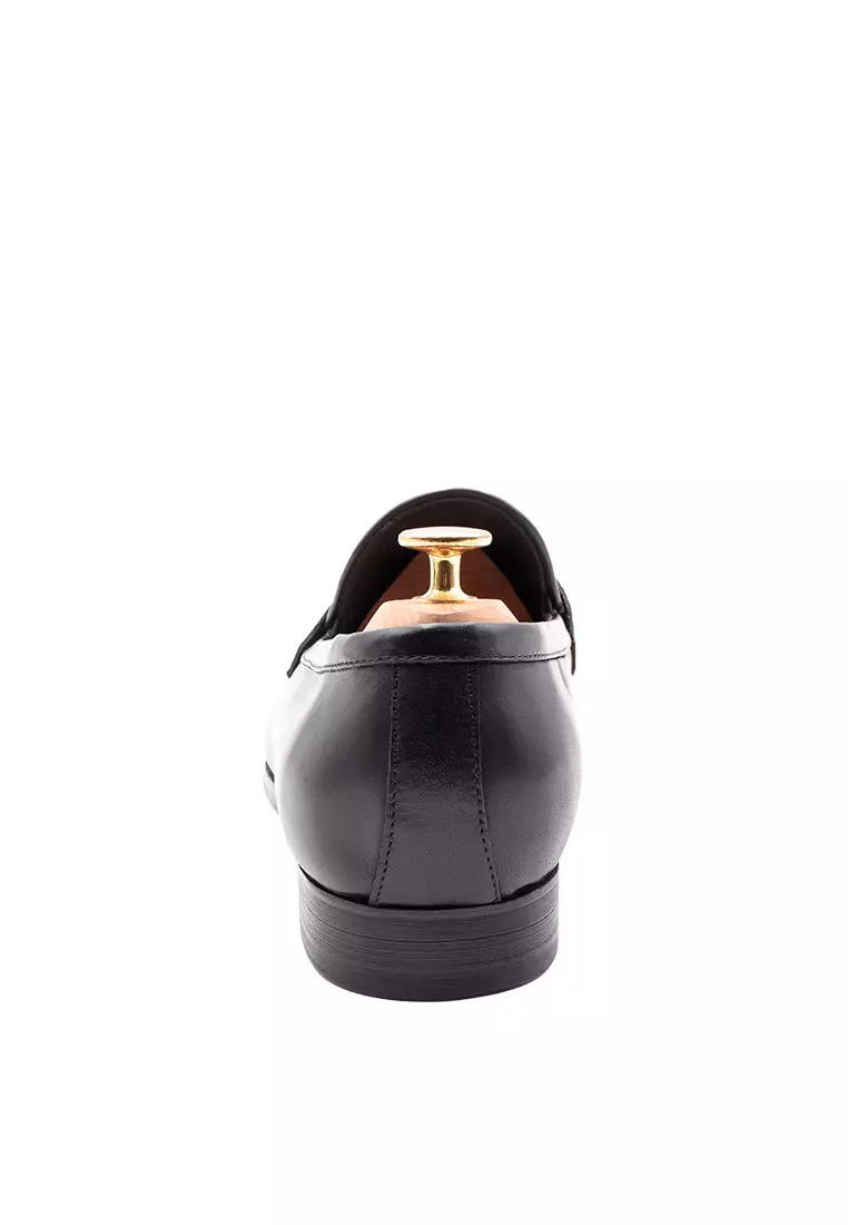 Esquel Black Blake Stitch Belgian Loafer