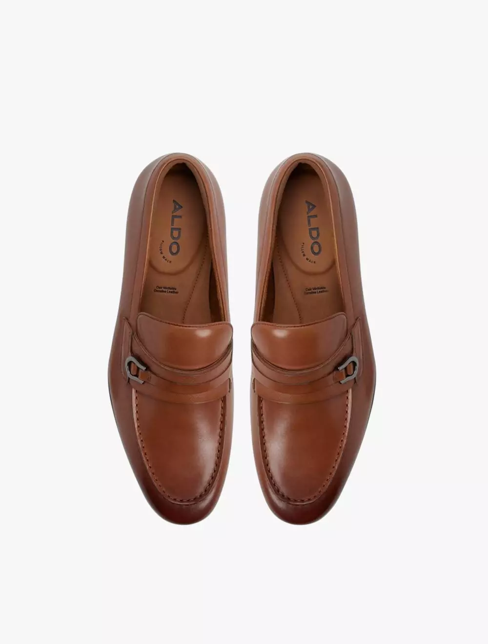 Aldo Stanly Men's Loafers - Cognac