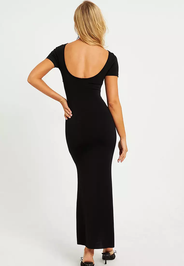 Scoop Back Maxi Dress