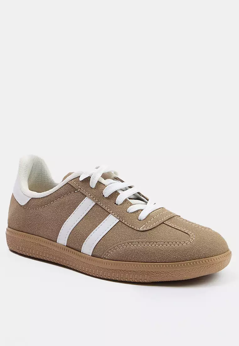 Retro Lace-Up Sneakers