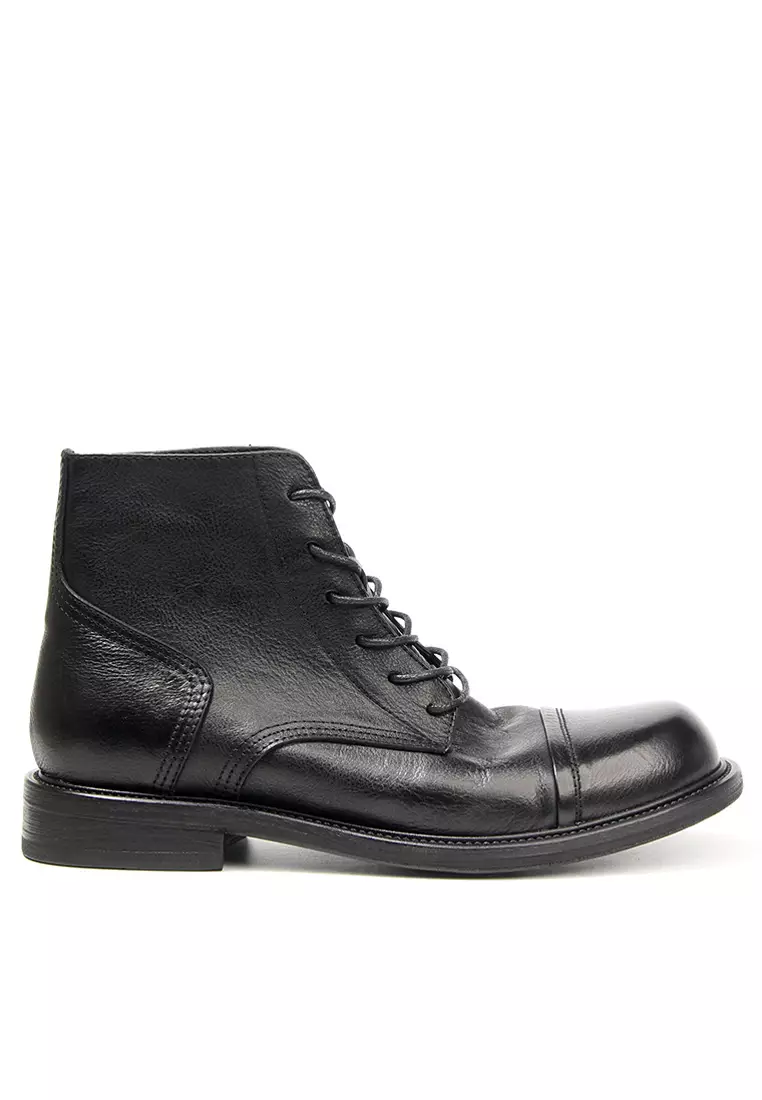 Discount on Twenty Eight Shoes  shoes - SKU: Vintage Grain Leather Cap Toe Boot Wn8319-5