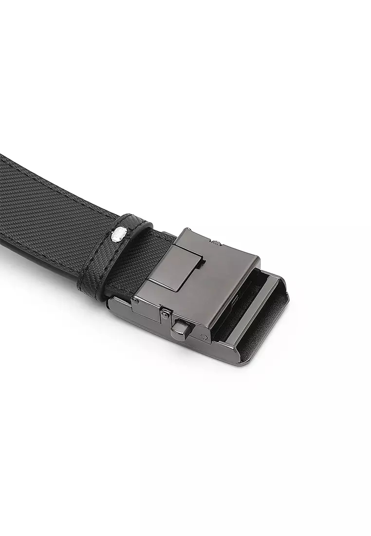 35mm Automatic Buckle Belt (自動腰帶) - 黑色