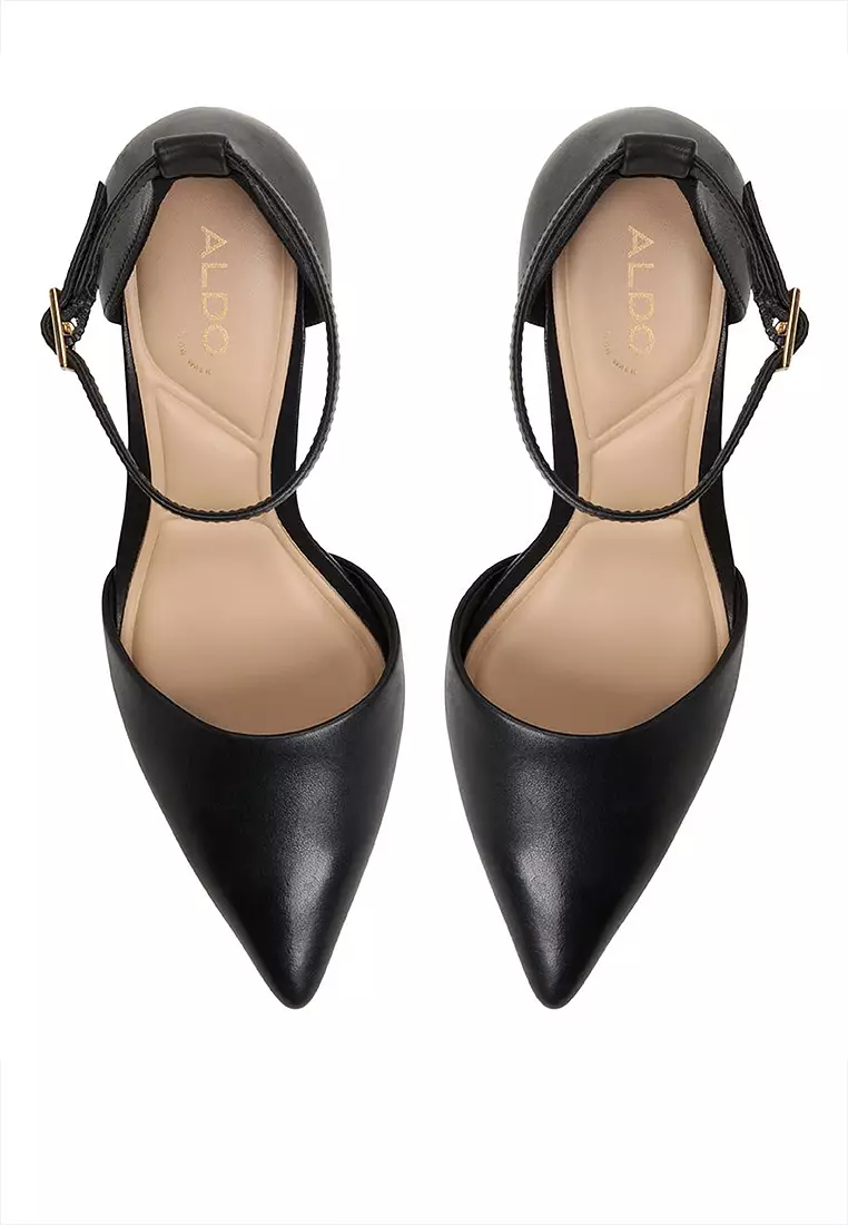 Jenine Ankle Strap Pump Heels