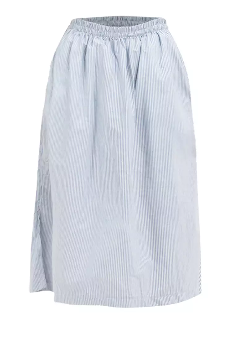 Laica Cotton Midi Skirt