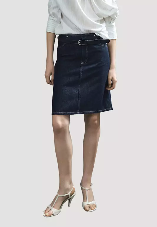 Mini Denim Skirt