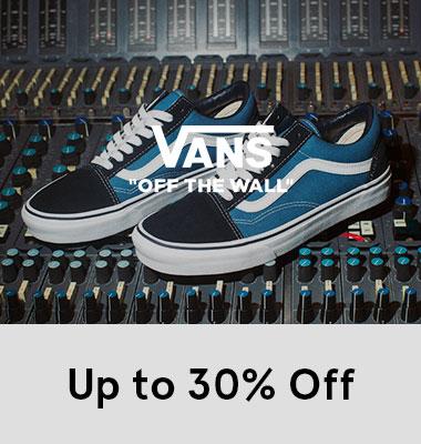 Zalora Homepage Vans Up ti 30% Off