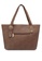Unisa brown Vintage Contrast Stitching Ladies Tote Bag UN821AC38DSVMY_3