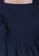 FabAlley navy Blue Frilled Sleeve Back Tie Top B9354AAB7DCA7EGS_4
