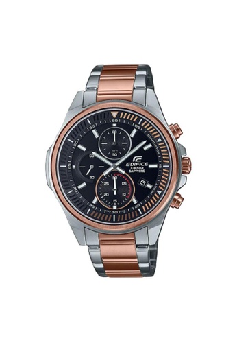 CASIO black CASIO EDIFICE EFR-S572GS-1AVUDF TWO-TONE STAINLESS STEEL MEN'S WATCH 36A44ACB56CAC8GS_1