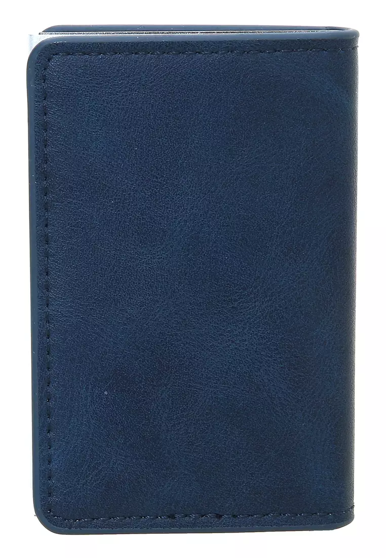 Dompet Kartu Pria Model Panjang Casual Men Card Wallet Anti Theft Material Kulit ORIGINAL