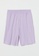 H&M purple Wide Sweatshirt Shorts 74AAEAA68AD06BGS_5