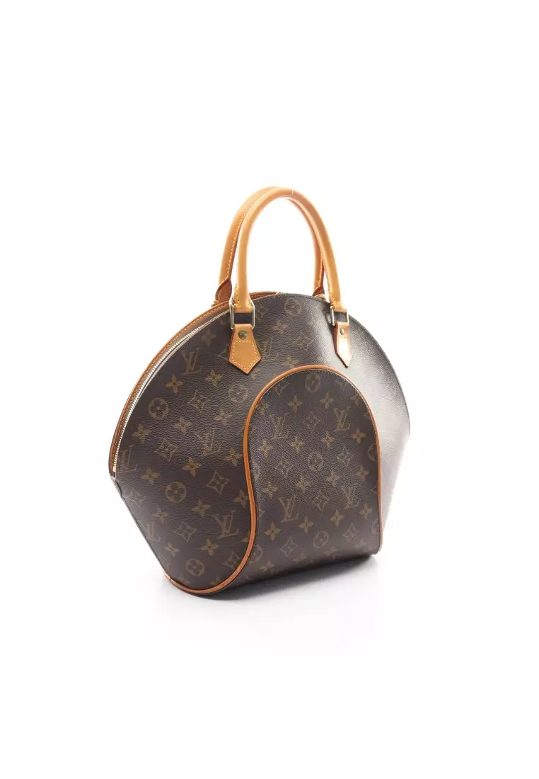 Buy Louis Vuitton Pre-loved LOUIS VUITTON Ellipse MM monogram Handbag PVC  leather Brown Online