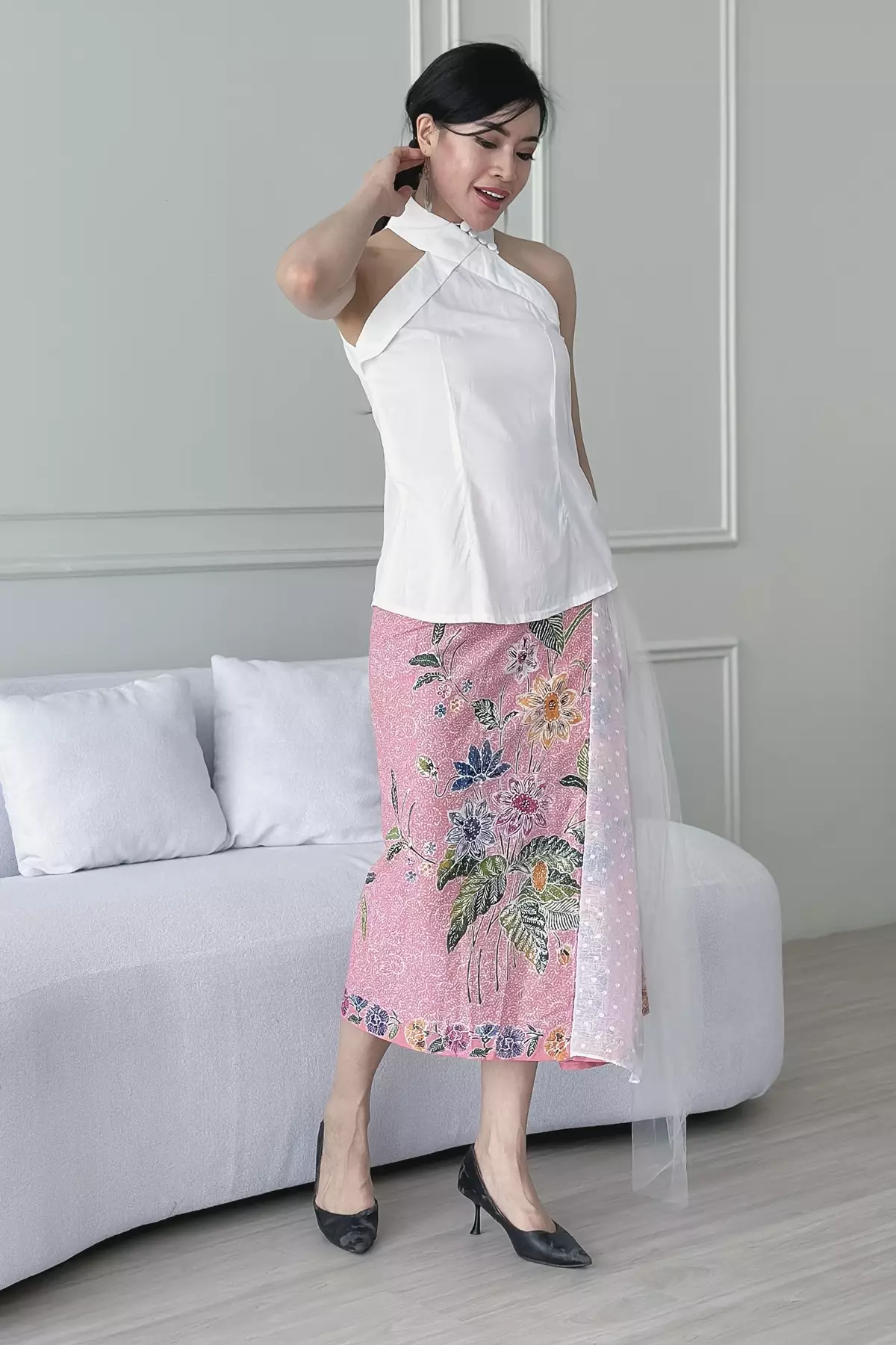Indira Qipao Blouse