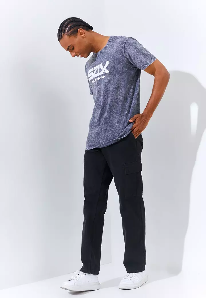 Sharks - Tie-Dye Inspiration Tshirt - Grey [SGB1R0621]