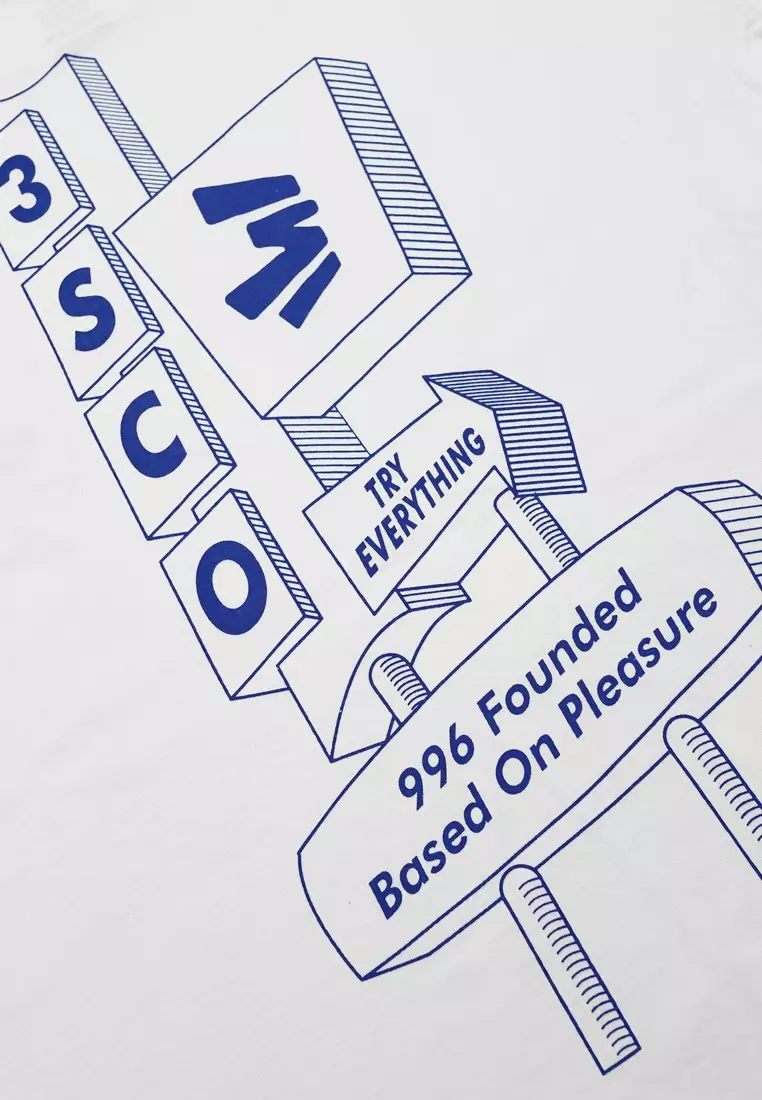 3Second Men's T-Shirt Short Sleeve Regular Fit Cotton Woody OL-C960325