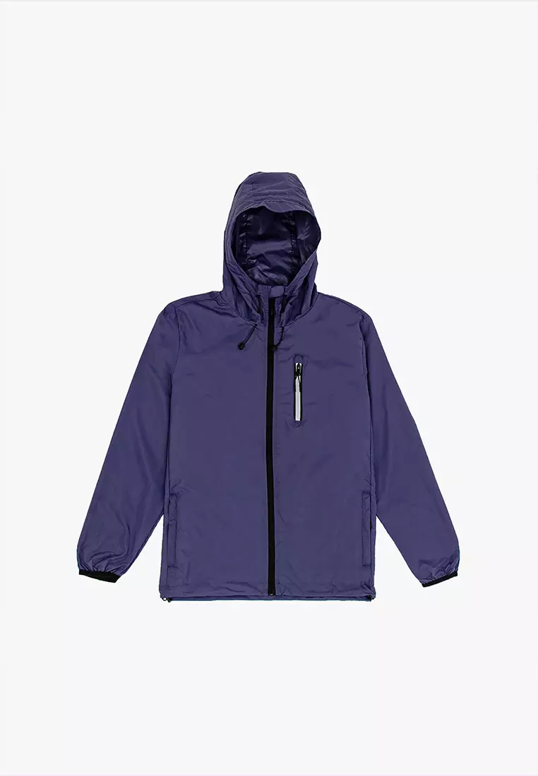 Forest Windbreaker Jacket - 30361- 71Purple