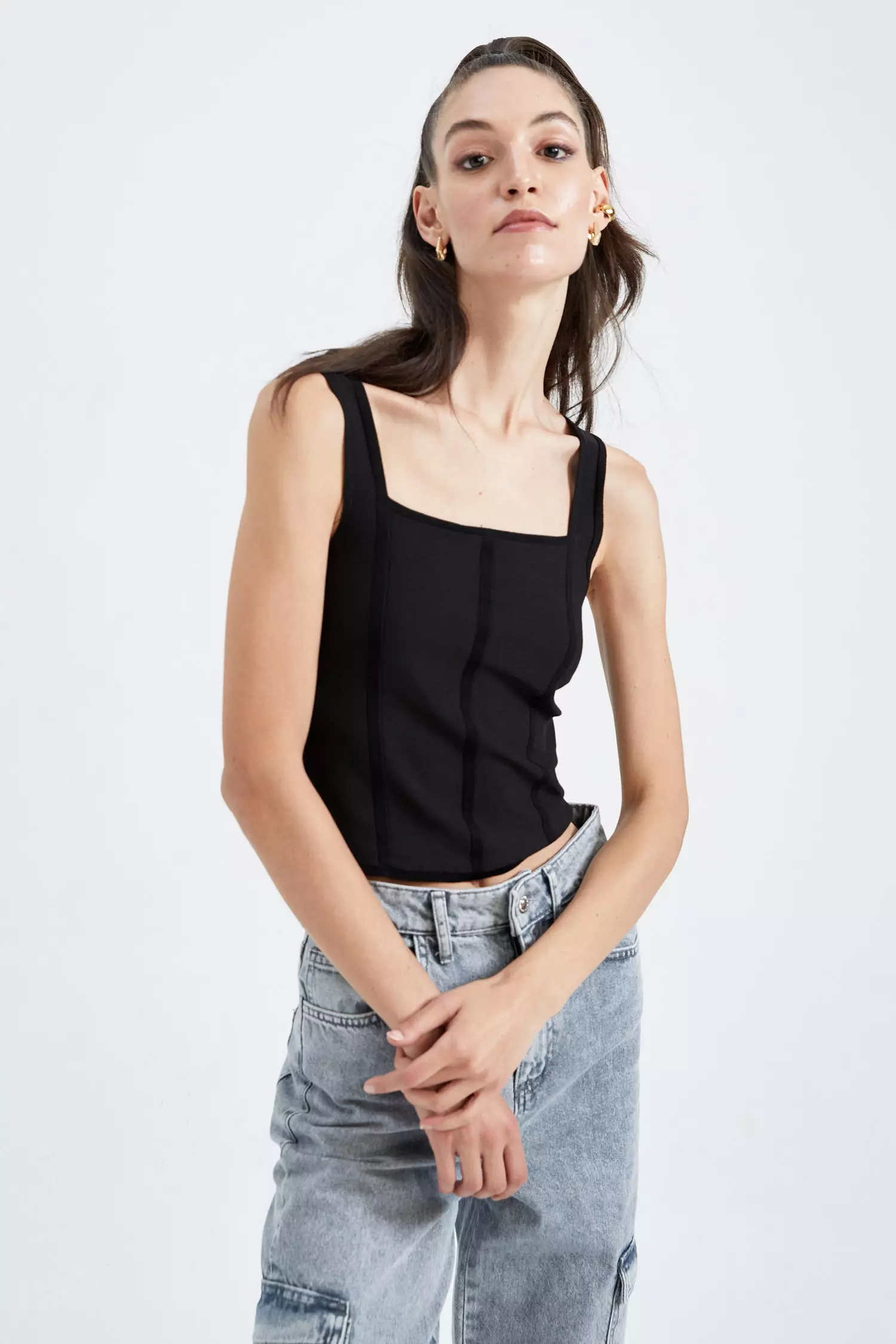 BASIC BRALETTE - Black