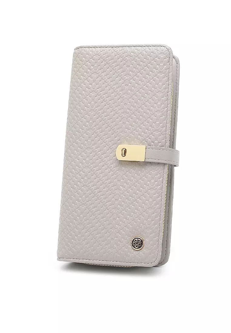 Women's Long Purse / Wallet (Dompet Panjang Wanita) - Abu-Abu
