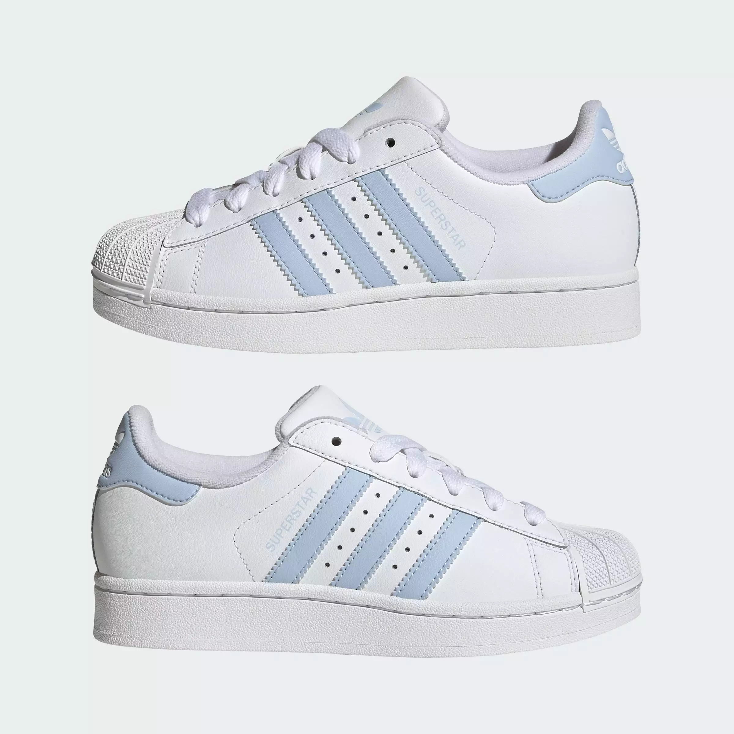Lifestyle Superstar II Shoes Unisex White JR9864