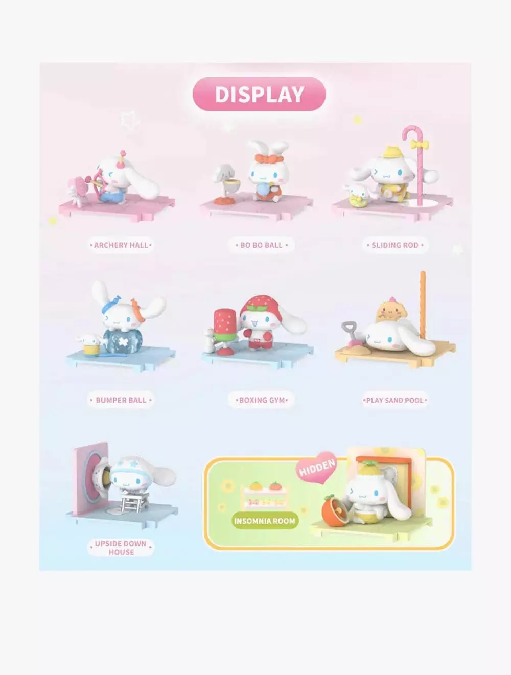 Nullset Cinnamoroll Stress Relief Club - NLSMQWH008