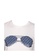 MICHAEL KORS white Aviator Print Cotton T-Shirt 9B384AA470AE21GS_3